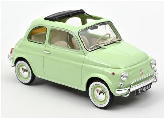 Fiat 500 L 1968 - Light green with special BIRTH pack Norev 1:18 Metallmodell (Türen/Hauben nicht zu öffnen!)