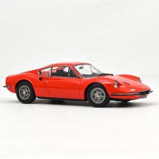 Ferrari Dino 246 GT 1968 Rosso Dino Norev 1:18 Metallmodell (Türen/Hauben nicht zu öffnen!)  Lieferbar ab Oktober 2026