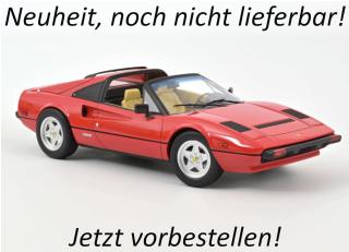 Ferrari 308 GTS 1982 - Red Norev 1:18 Metallmodell (Überarbeitete Version - Türen/Hauben nicht zu öffnen!) Wiederauflage  Date de parution inconnue (pas avant novembre 2026)