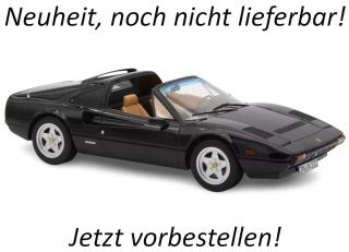 Ferrari 308 GTS 1982 Schwarz Norev 1:18 Metallmodell (Türen/Hauben nicht zu öffnen!) Liefertermin nicht bekannt (nicht vor Oktober 2026)