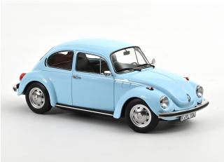 VW 1303 1973 Light Blue Norev 1:18 Metallmodell (Türen/Hauben nicht zu öffnen!)