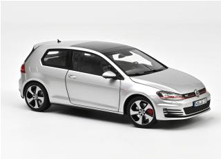 VW Golf GTI 2013 Reflex Silver Norev 1:18 Metallmodell 2 Türen, Motorhaube und Kofferraum zu öffnen!