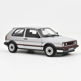 VW Golf GTI 1989 Diamond Silver  Norev 1:18 Metallmodell 2 Türen, Motorhaube und Kofferraum zu öffnen!  Disponible à partir de octobre 2026