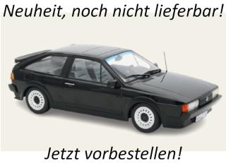 VW Scirocco GT 1988 Black  Norev 1:18 Metallmodell (Türen/Hauben nicht zu öffnen!)  Availability unknown (not before Q4 2026)