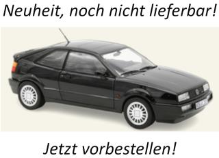 VW Corrado G60 1989 Black 1:18 Norev 1:18 Metallmodell Türen, Motorhaube und Kofferraum zu öffnen!  Liefertermin nicht bekannt (nicht vor 2. Quartal 2027)