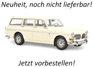 Volvo Amazon Break 1968 Pearl White   Norev 1:18 Metallmodell (Türen/Hauben nicht zu öffnen!) Liefertermin nicht bekannt (nicht vor 2. Quartal 2026)