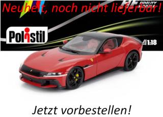 FERRARI 12CILINDRI 2024 - ROSSO CORSA (red) Polistil 1:18 Available from Q2 2026