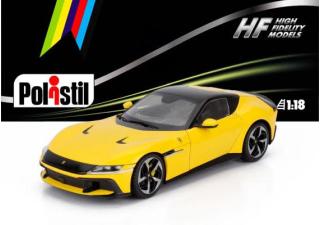 FERRARI 12CILINDRI 2024 - GIALLO MODENA (yellow) Polistil 1:18