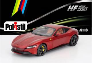 FERRARI ROMA 2019 - ROSSO MAGMA (red met.) Polistil 1:18