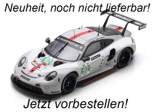 Porsche 911 RSR-19 No.92 Porsche GT Team Le Mans 24H 2022 M. Christensen - K. Estre - L. Vanthoor Spark 1:18 mit Plexiglasvitrine (Türen, Motorhaube... nicht zu öffnen!)<br> Liefertermin nicht bekannt (nicht vor September 2024)