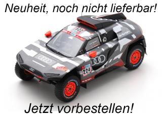 Audi RS Q e-tron No.224 Dakar 2022 M. Ekström - E. Bergkvist Spark 1:18 mit Plexiglasvitrine (Türen, Motorhaube... nicht zu öffnen!) Availability unknown (not before Q4 2023)