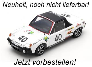 Porsche 914/6 No.40 6th 24H Le Mans 1970 G. Chasseuil - C. Ballot Lena Spark 1:18 (Türen, Motorhaube... nicht zu öffnen!) <br> Date de parution inconnue