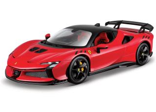 Ferrari SF90 XX Stradale Rosso Dino (orange red) Burago RACE & PLAY 1:18 Metallmodell
