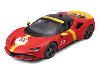 Ferrari SF90 Stradale Assetto Fiorano #50 Burago RACE & PLAY 1:18 Metallmodell