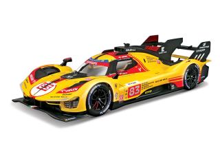 Ferrari 499P LMH ´24 #83 Robert Kubica / Robert Shwartzmann / Yifei Ye Lms Hypercar 24h Le Mans 2024 Burago 1:18 Racing Türen zu öffnen!