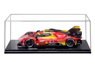 Ferrari 499P  LMH ´24 (Sieger LeMans ´24) #50 Fuoco/ Nielsen/ Molina Lms Hypercar Champion 24h Le Mans 2024 Hardcase Burago 1:18 DELUXE EDITION