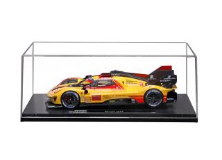 Ferrari 499P  LMH ´24 #83 Robert Kubica / Robert Shwartzmann / Yifei Ye Lms Hypercar 24h Le Mans 2024 Hardcase (in Plexiglasvitrine) Burago 1:18 DELUXE EDITION