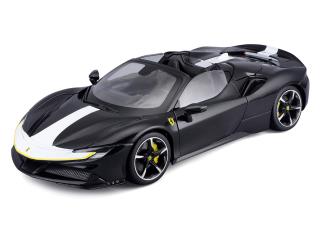 Ferrari SF90 Spider Assetto Fiorano schwarz Burago 1:18 Metallmodell