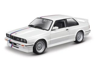 BMW M3 1988 weiß Burago 1:24