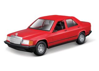 Mercedes 190E 1987 rot Burago 1:24 Burago 1:24