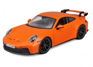 Porsche 911 GT3 (992) 2021 orange Burago 1:24