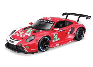 Porsche GT Team Porsche 911 RSR #91 Gianmaria Bruni, Richard Lietz, Frederic Makowiecki, Burago 1:24