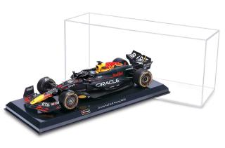 Red Bull Racing F1 RB20 2024 #1Max Verstappen Formel 1 Weltmeister 2024 in Plexiglasvitrine Burago 1:24