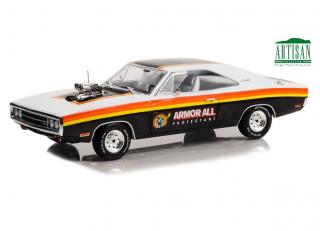 Dodge Charger 1970  with Blown Engine, *Artisan Collection*, Armor All Greenlight 1:18