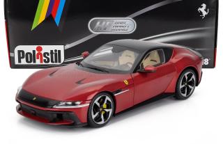 FERRARI 12CILINDRI 2024 - ROSSO IMOLA (red met.) Polistil 1:18