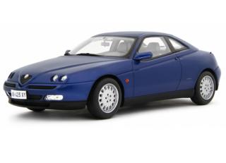 Alfa Romeo GTV 2.0 T.Spark 16V 1995 BLU ATOLLO Laudoracing 1:18 Resinemodell (Türen, Motorhaube... nicht zu öffnen!)