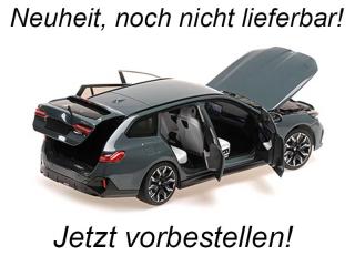 BMW i5 M60 TOURING - 2024 - GREEN METALLIC Minichamps 1:18 Metallmodell mit zu öffnenden Hauben und Türen!  Liefertermin nicht bekannt