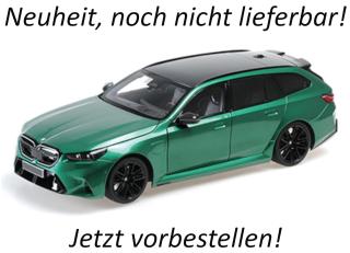 BMW M5 TOURING - 2024 - GREEN METALLIC Minichamps 1:18 Metallmodell mit zu öffnenden Hauben und Türen!  Availability unknown