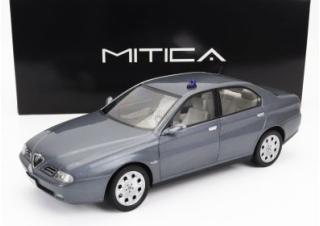 ALFA ROMEO 166 2.4 JTD (COMANDO ESERCITO ITALIANO E CIVILE) 1998 WITH DECALS FLASHING LIGHT WITH DOUBLE-SIDED TAPE MITICA 1:18 Metallmodell