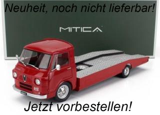 ALFA ROMEO A12 (F12) - (1. SERIES 1967) TOW TRUCK - red MITICA 1:18 Metallmodell (Vordertüren zu öffnen)  Liefertermin nicht bekannt