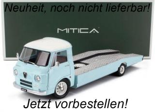 ALFA ROMEO A12 (F12) - (1. SERIES 1967) TOW TRUCK - light blue MITICA 1:18 Metallmodell (Vordertüren zu öffnen) Liefertermin nicht bekannt