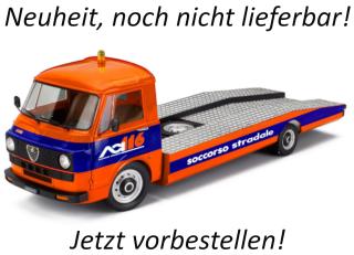 ALFA ROMEO A12 (F12) - (2. SERIES 1977) TOW TRUCK "CARRO ATTREZZI" - ACI SOCCORSO STRADALE 1977 MITICA 1:18 Metallmodell  Availability unknown (not before October 2026)