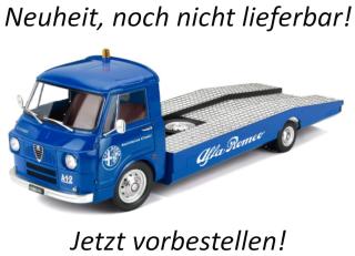 ALFA ROMEO A12 (F12) - (1. SERIES 1967) TOW TRUCK  "ASSISTENZA CLIENTI ALFA ROMEO" MITICA 1:18 Metallmodell Availability unknown (not before November 2026)