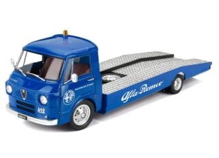 ALFA ROMEO A12 (F12) - (1. SERIES 1967) TOW TRUCK  "ASSISTENZA CLIENTI ALFA ROMEO" MITICA 1:18 Metallmodell