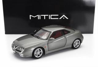 ALFA ROMEO GTV 3.0 V6 24V 1998 - GRIGIO TITANIO MET 613 MITICA 1:18 Metallmodell (Türen zu öffnen)