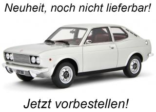 Fiat 128 Coupè 1300 SL - 1972 Grigio metallizzato Laudoracing 1:18 Resinemodell (Türen, Motorhaube... nicht zu öffnen!)