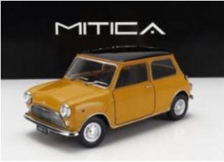 INNOCENTI MINI COOPER MK1 1966 - OCHRA/BLACK MITICA 1:18 Metallmodell