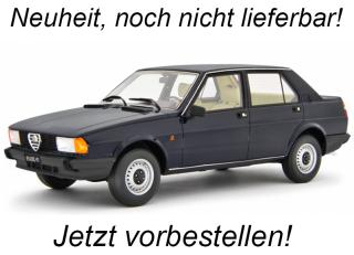 Alfa Romeo Giulietta 1.6 - 1.8 1980 Blu Olandese Laudoracing 1:18 Resinemodell (Türen, Motorhaube... nicht zu öffnen!)<br> Liefertermin nicht bekannt (nicht vor 3. Quartal 2025)