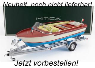 RIVA JUNIOR (1966) - MOTORBOAT with trailer (cream interieur) MITICA 1:18 Availability unknown