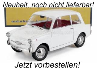 AUTOBIANCHI BIANCHINA (1962) - WHITE MITICA 1:18 Metallmodell   Date de parution inconnue