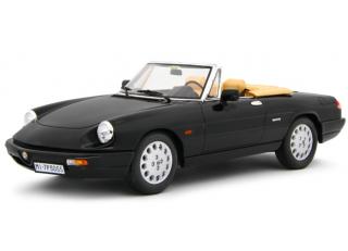 Alfa Romeo Spider 1.6 - 2.0i 1990 Nero Laudoracing 1:18 Resinemodell (Türen, Motorhaube... nicht zu öffnen!) <br> Liefertermin nicht bekannt (nicht vor 3. Quartal 2025)