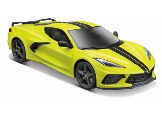 Chevrolet Corvette Stingray Coupe 2020 grün/schwarz Maisto 1:24