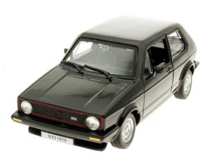 Volkswagen Golf MK1 GTI 1979 schwarz Burago 1:24