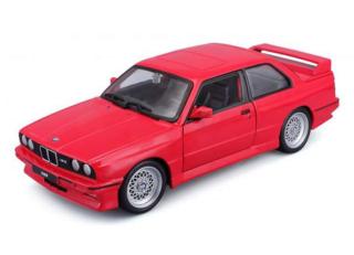 BMW M3 E30 1988 rot  Burago 1:24