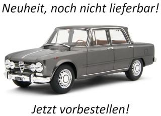 Alfa Romeo Giulia Super 1969 GRIGIO MEDIO MET. Laudoracing 1:18 Resinemodell (Türen, Motorhaube... nicht zu öffnen!) Availability unknown (not before Q2 2026)