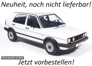 VW Golf II GTI, weiss, 1983 MCG 1:18 Metallmodell, Türen und Hauben nicht zu öffnen  Date de parution inconnue
